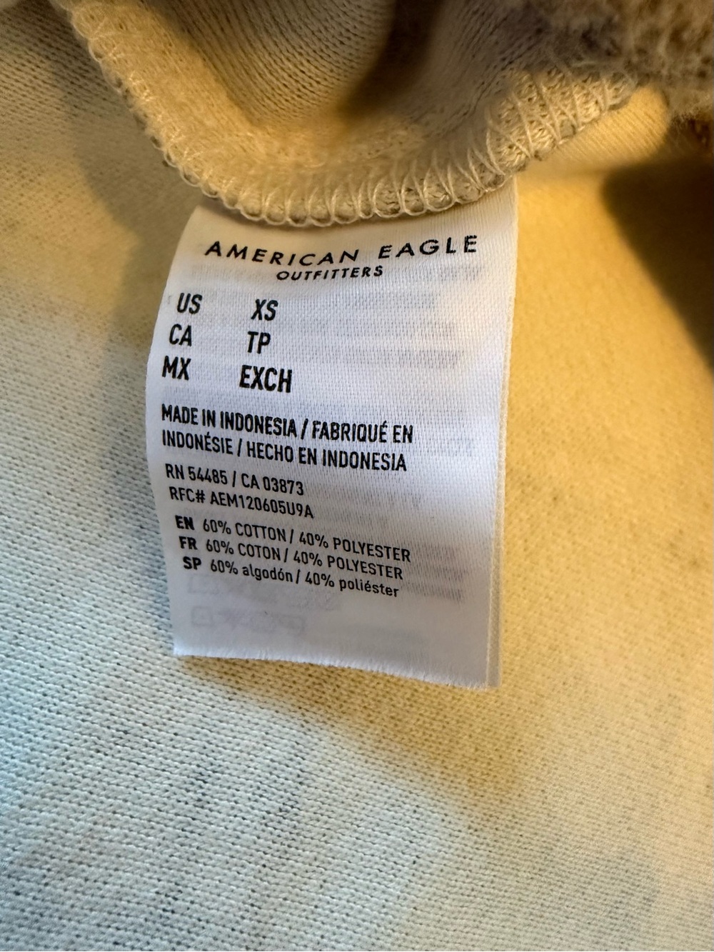American Eagle Plaid Cozy Flannel Top - Picture 6 of 10